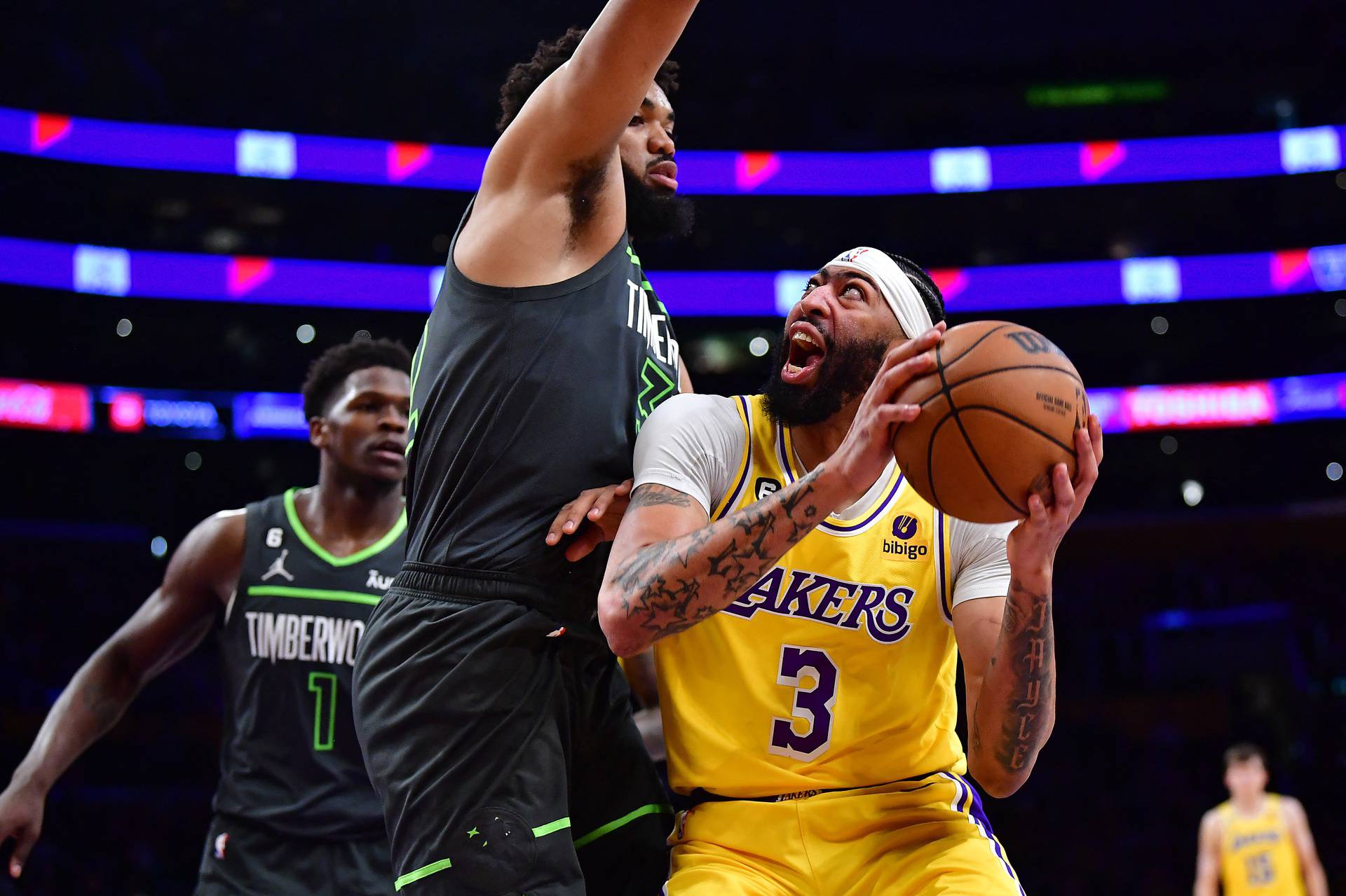 NBA: Minnesota Timberwolves at Los Angeles Lakers