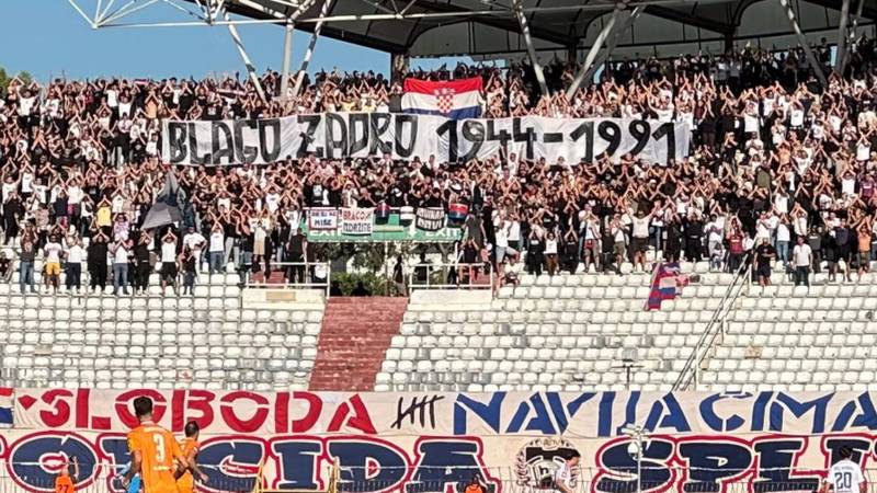 FOTO Vođe u bijegu, sjever Poljuda je poluprazan u HNL-u nakon divljanja protiv Ajaxa!