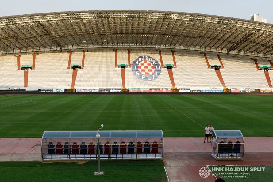 Poljud je dobio nove klupe uoči Brondbyja, pogledajte galeriju