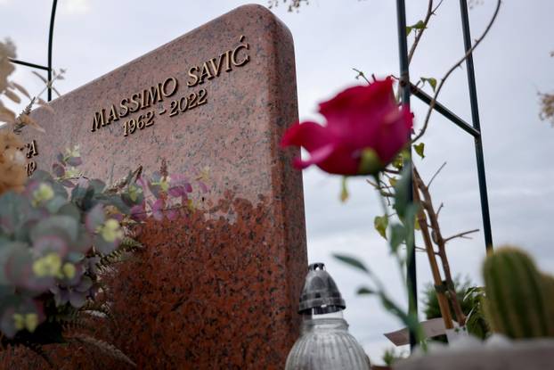 Zadar: Grob Massima Savića na 3. obljetnicu njegove smrti 