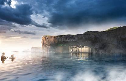 Otvaraju geotermalnu lagunu s barom i pogledom na ocean...