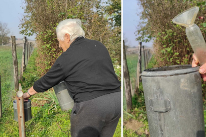 Baki (81) iz Ždralova ukradena kišomjerna postaja: 'Količinu oborina mjerim već 41 godinu'