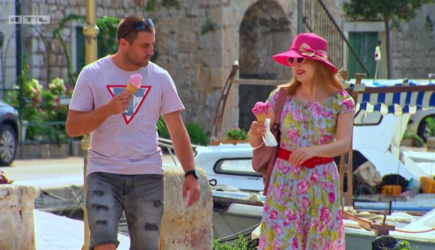 Samanta odbila sladoled koji joj je kupio farmer Ivan: 'Ja to neću lizati, pa kukci su unutra, fuj..'