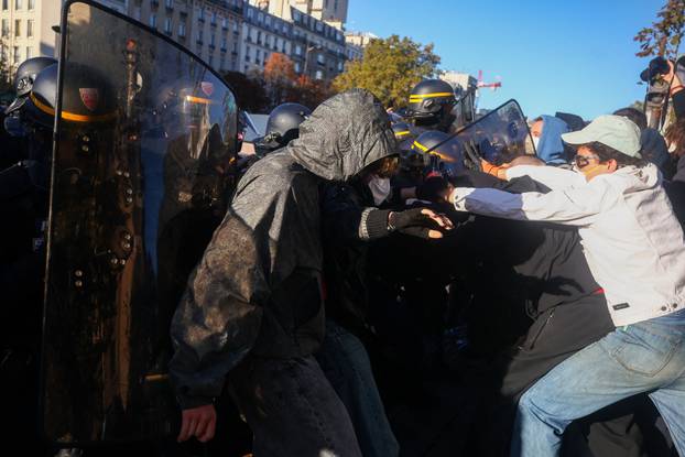 Nationwide day of student protests in France