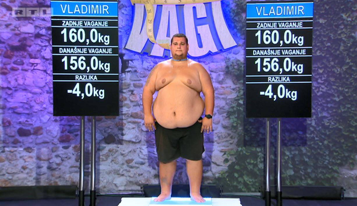 Ispao najteži kandidat, Danijela prva pala ispod sto kilograma...