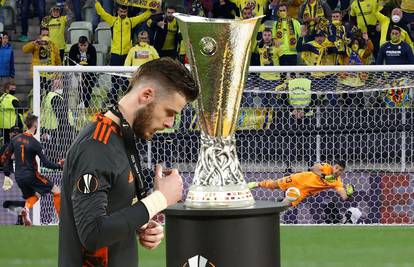 Očito nije za to: De Gea 38 puta zaredom nije obranio penal pa promašio za poraz u finalu EL