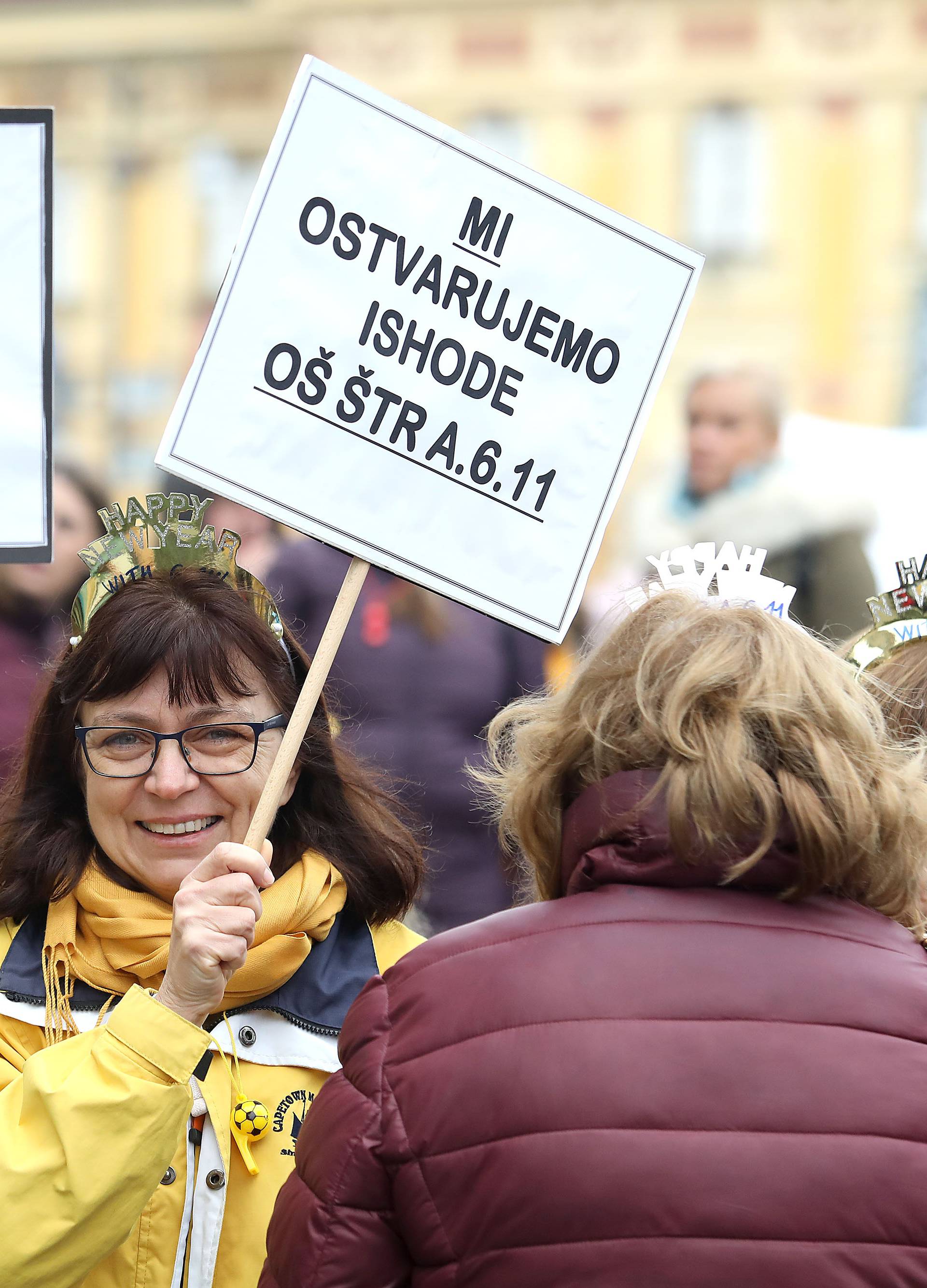 'Vlada je najgori razred' i ostali genijalni transparenti učitelja