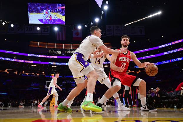 NBA: Houston Rockets at Los Angeles Lakers