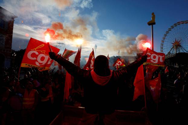 Nationwide strike in France against pension reform