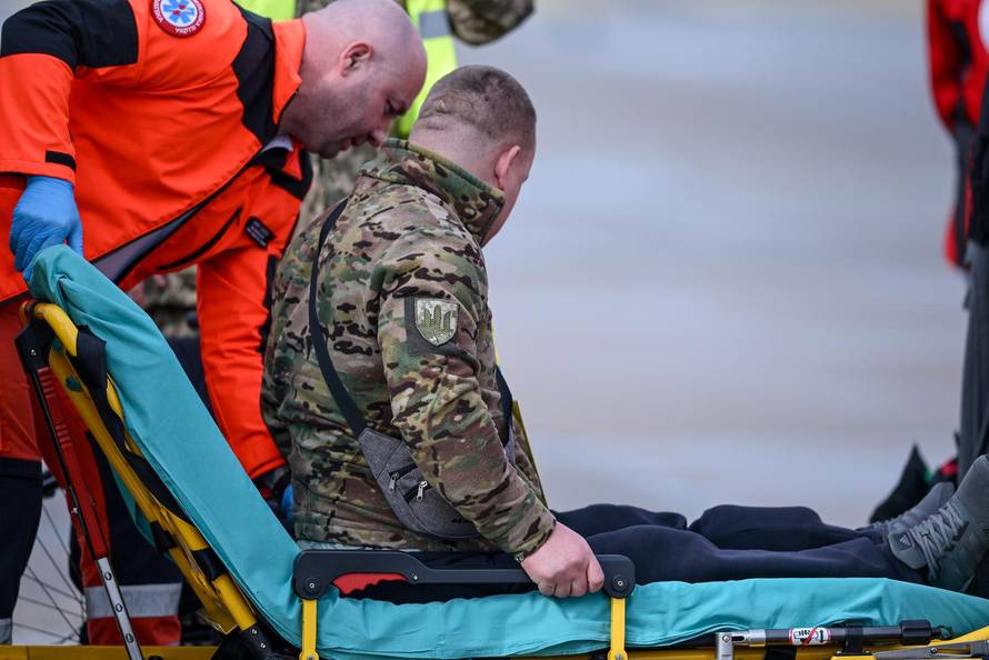 U Hrvatsku je na liječenje i rehabilitaciju stigla peta skupina ranjenika iz Ukrajine