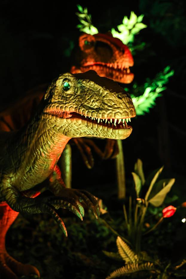 Zagreb: Izložba Invazija dinosaura na Zagrebačkom velesajmu