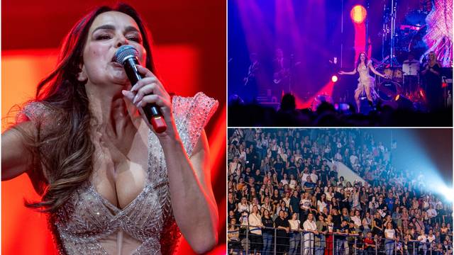 Severina je zapjevala u Osijeku: Na pozornicu došla u haljinici s resama, a istaknula je i obline