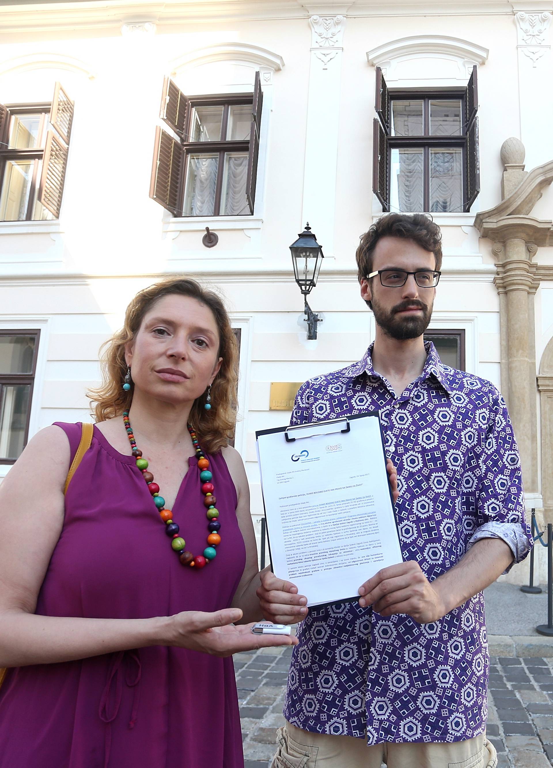 Predali 30.000 potpisa: Traže od Vlade da hitno nabavi lijek