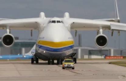 Samo je Antonov toliko velik, a dolazi na aerodrom u Zagreb
