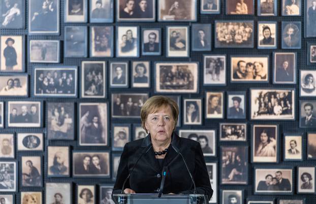 Chancellor Merkel visits Auschwitz concentration camp