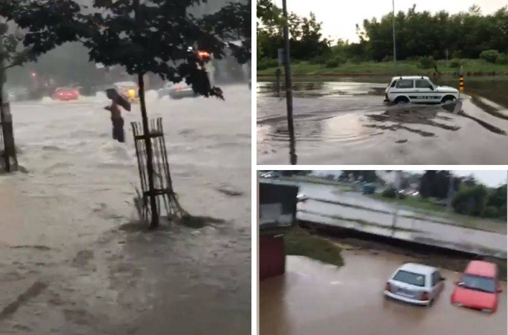 Beograd pod vodom: Vrtići su zatvoreni, tramvaji ne voze...