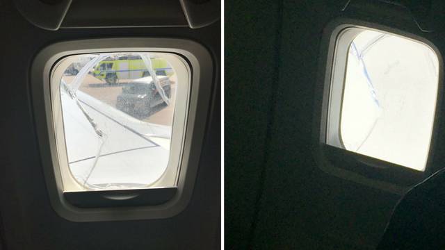Usred leta napukao im prozor u avionu: 'Čuo se glasni prasak'