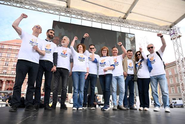 Zagreb: Great Protest of Educational Union