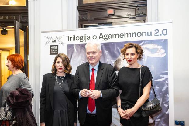Zagreb: Poznati na premijeri predstave "Trilogija o Agamemnonu 2.0"