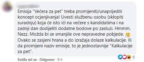 Gledatelji kritiziraju Agicu zbog pobjede: 'Kalkulacije za pet, Vanesa je trebala pobijediti'