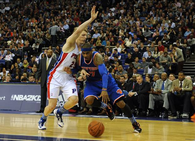 UK: NBA London Live, Detroit Pistons - New York Knicks