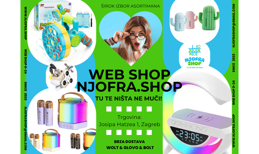 Za poklon koji oduševi i cijenu koja razveseli – tu je Njofra Shop