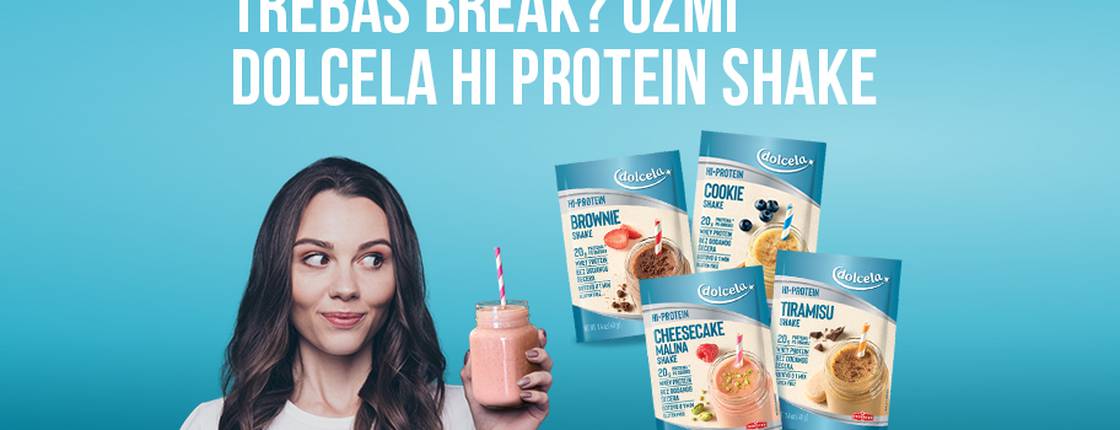 I shake i break: Dolcela HI protein shake spreman je za slatku pauzu u minuti