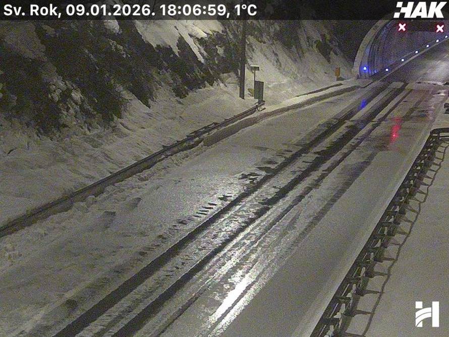 VIDEO Ovako A1 izgleda kod Sv. Roka. Bit će još snijega i ledene kiše. Popuštaju veliki minusi