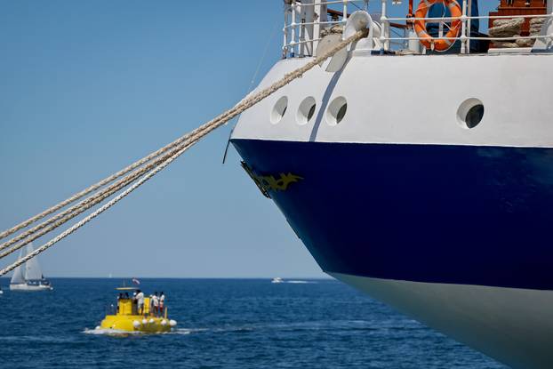 Zadar: Jedrenjak Royal Clipper na Pozdravu suncu
