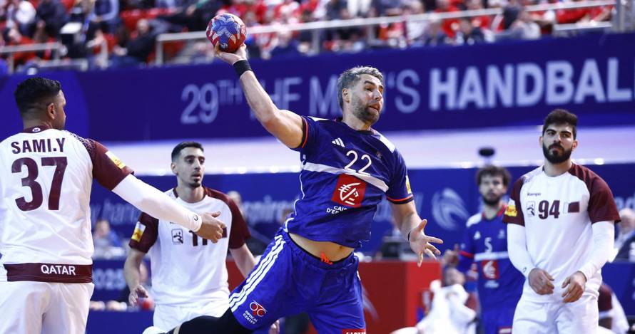 IHF Handball World Championships 2025 - Preliminary Round - Group C - France v Qatar