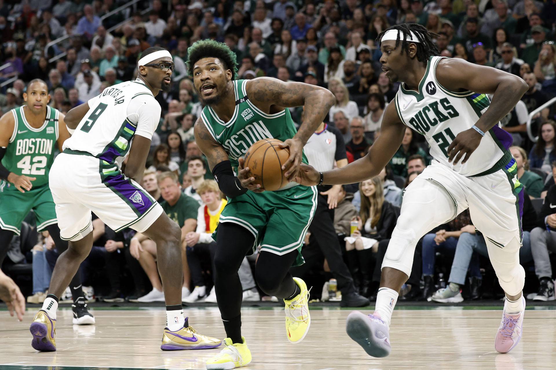 NBA: Boston Celtics at Milwaukee Bucks