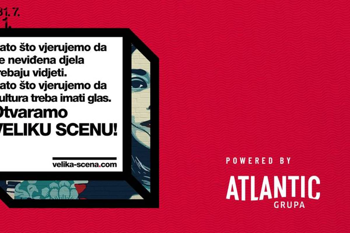 Velika Scena Atlantic Grupe promovira mlade umjetnike i kreativce