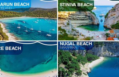 10 najboljih hrvatskih plaža  za uživanje: Stiniva, Nugal, Zrće