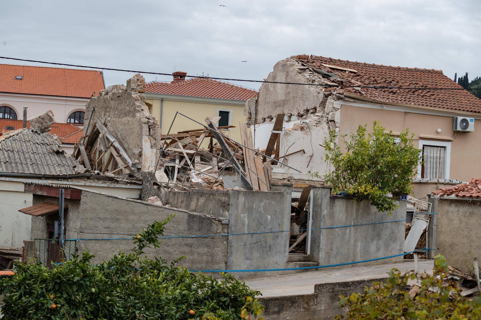 U mjestu Preko eksplodirala kuća