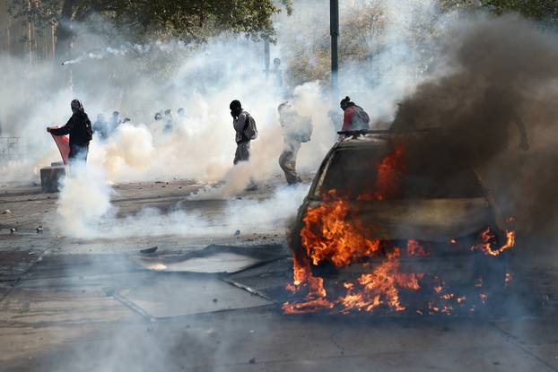 Nationwide protests in France against the cost of living