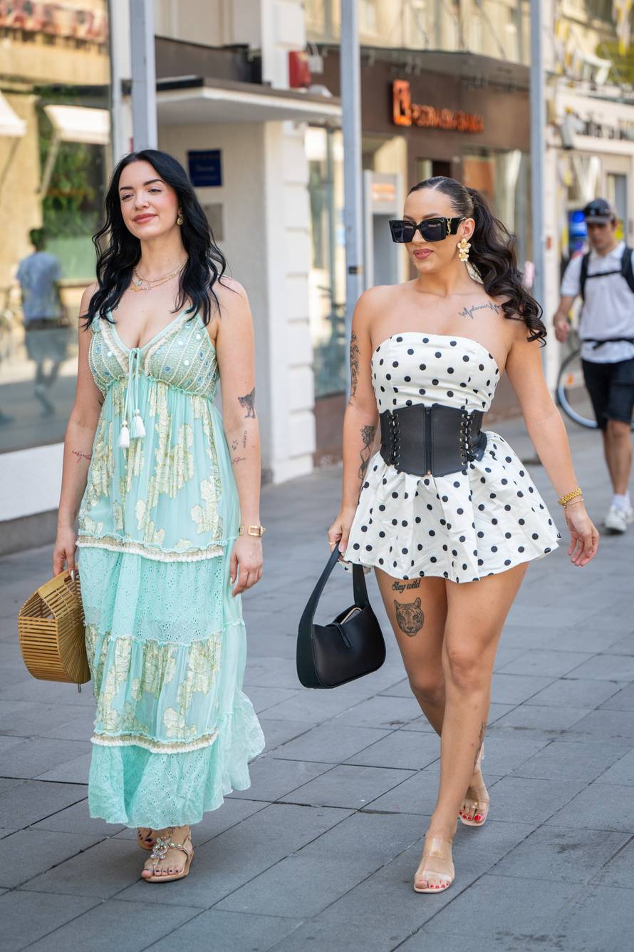 Zagreb: Bivše kandidatkinje showa "Gospodin savršeni" u šetnji centrom grada