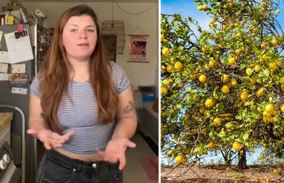 Influencerica šokirala  snimkom: 'Nisam znala da možete ubrati limun sa stabla i pojesti ga...