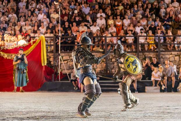 Borbe gladijatora u pulskoj Areni