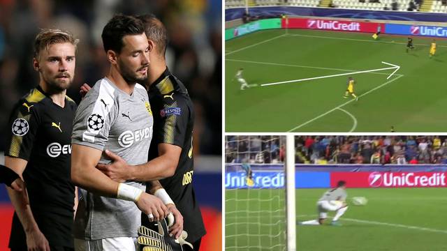 Dortmund na rubu ispadanja iz LP: Bürki primio pacerski gol