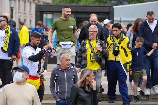 Atmosfera u Londonu uoči finala UEFA Lige prvaka između Real Madrida i Borussie Dortmund
