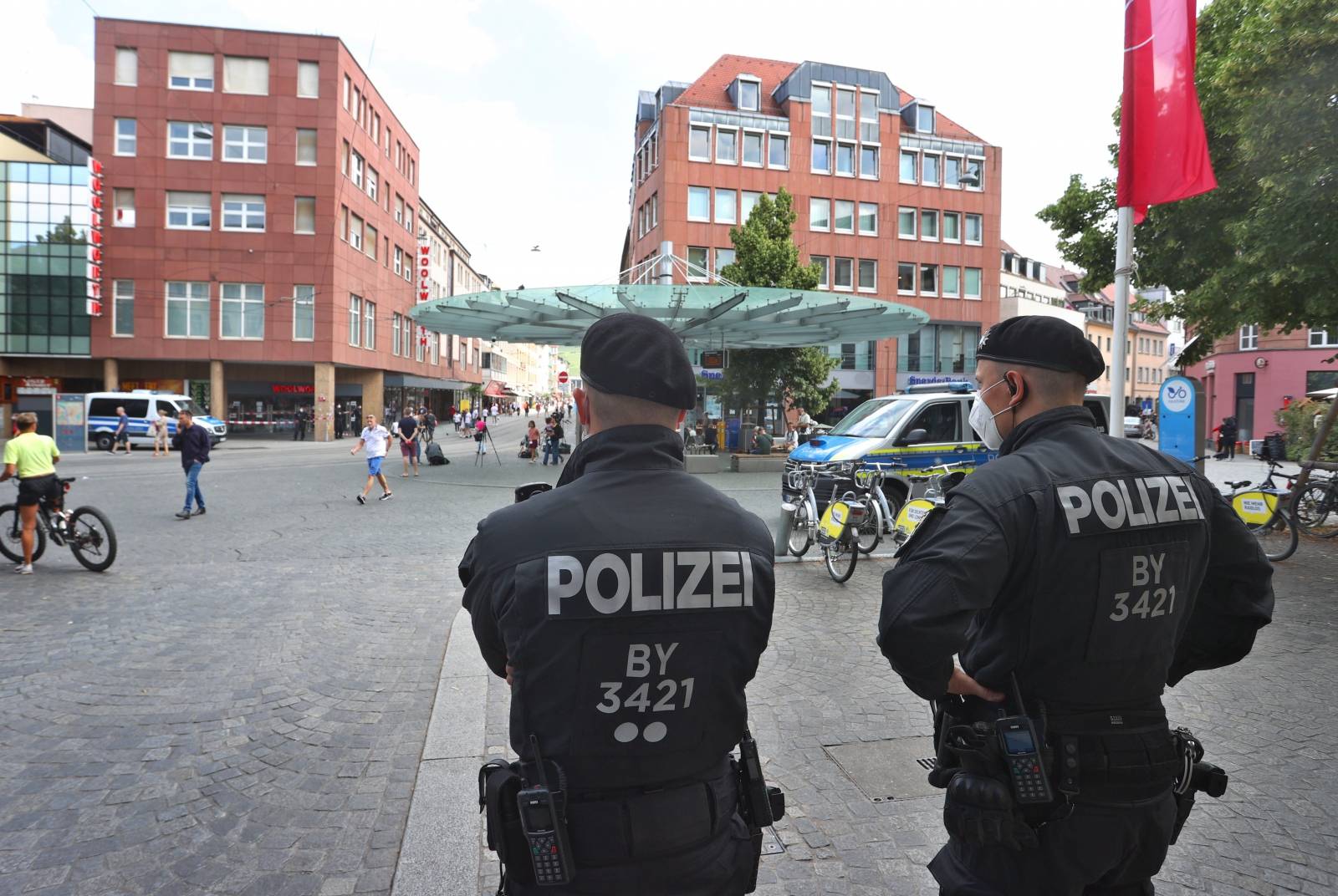 Knife attack in Würzburg city centre