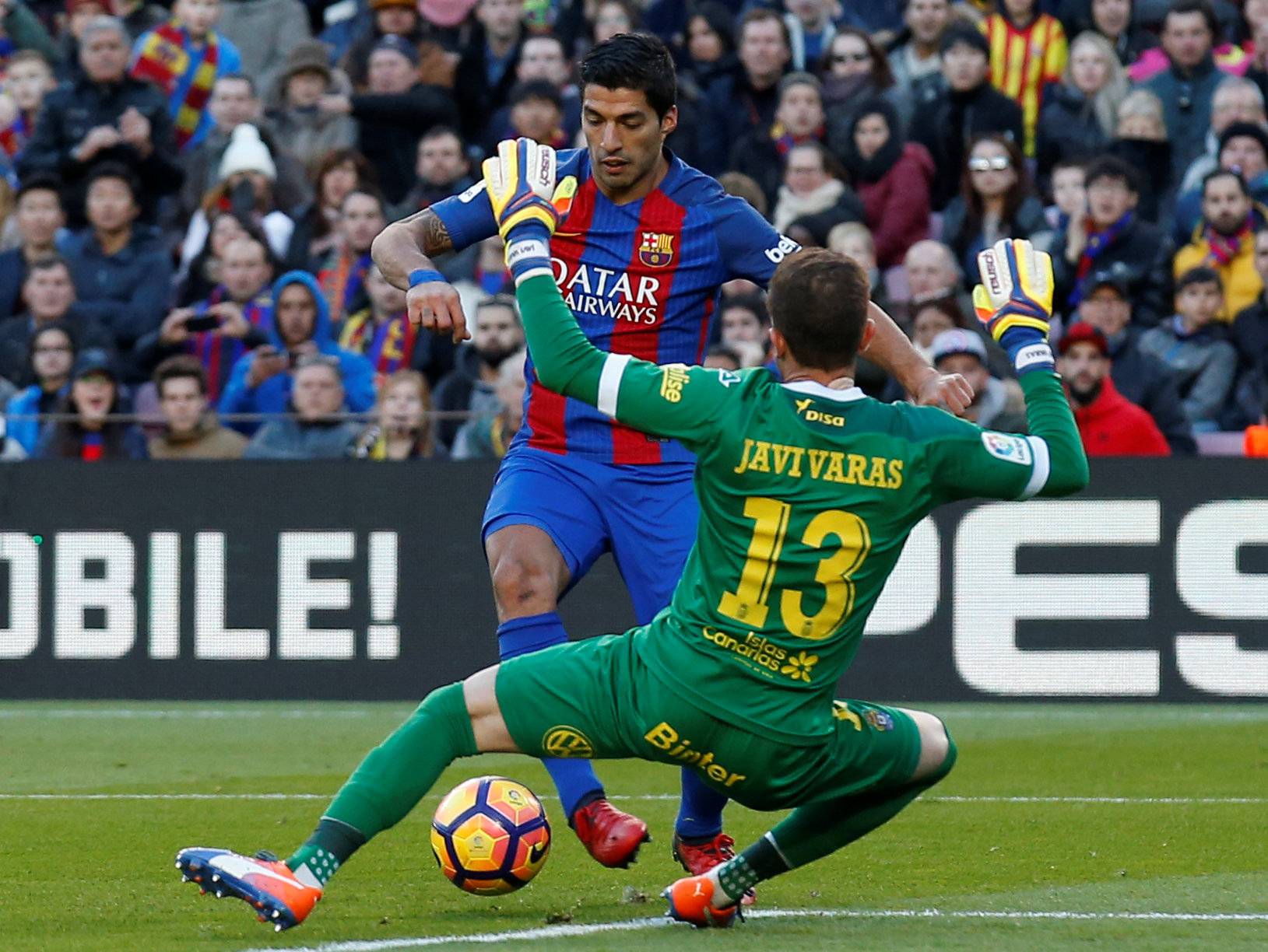 Football Soccer - Barcelona v Las Palmas - Spanish La Liga Santander - Camp Nou stadium