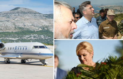 Plenki i Kolinda idu Vladinim zrakoplovom na izjave u Split