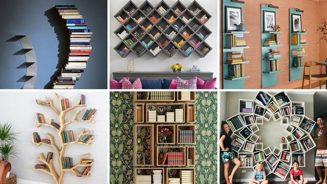 15 ideja kako organizirati knjige u domu, da je i lijepo za vidjeti