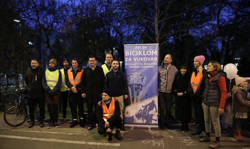 FOTO Biciklima iz Zagreba do Vukovara: U čast Gradu Heroju pedalirat će 300 kilometara!