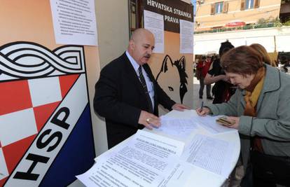 HSP-ovci skupljaju potpise: Žele prekinuti pregovore s EU