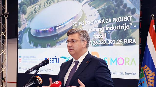 Novska: Potpisan ugovor za projekt "Centar gaming industrije"