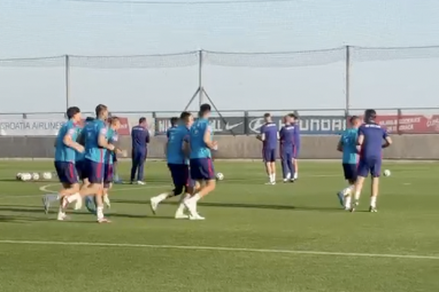 Trening Hrvatske nogometne reprezentacije
