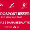 Obožavatelji sporta - isprobajte besplatno Eurosport Player