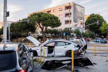 Split: Autom sletio s kolnika i usmrtio pješakinju